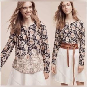 Anthropologie Maeve Blouse NWOT